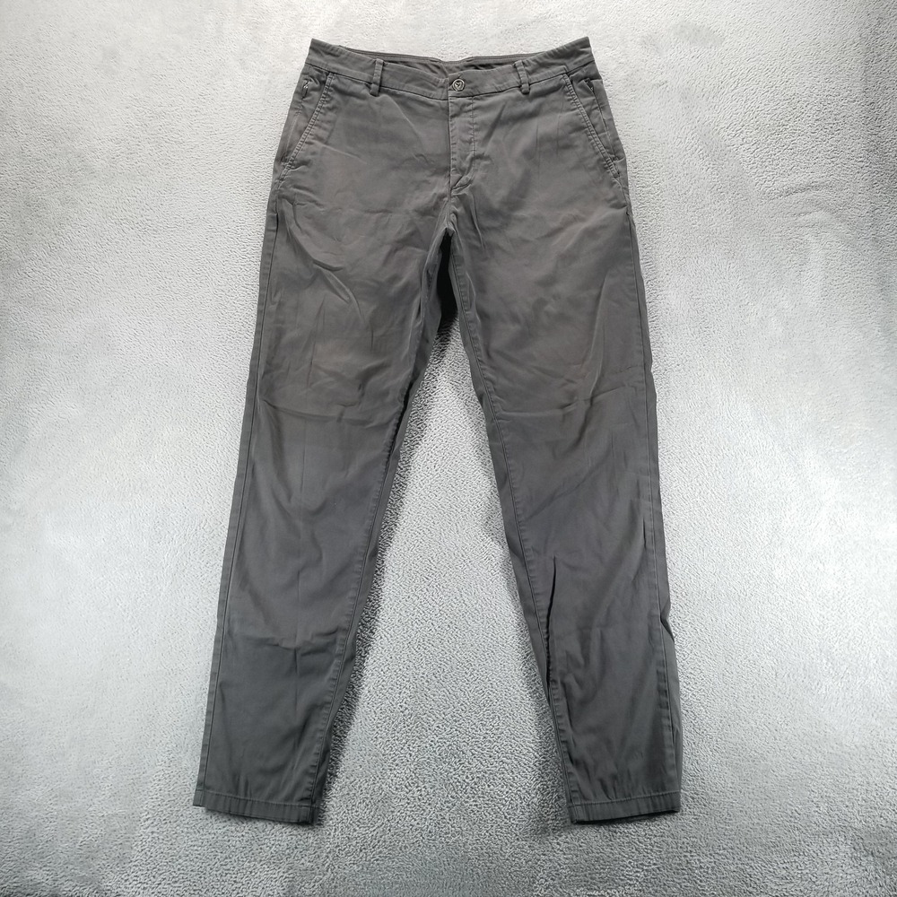 Birddogs‎ Pants Mens 34x34 Gray Chino Slim Tapered Stretch Tech Office Career